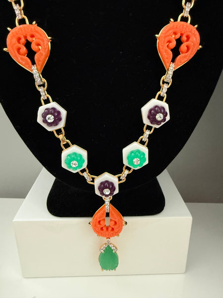 Colorful Statement Necklace