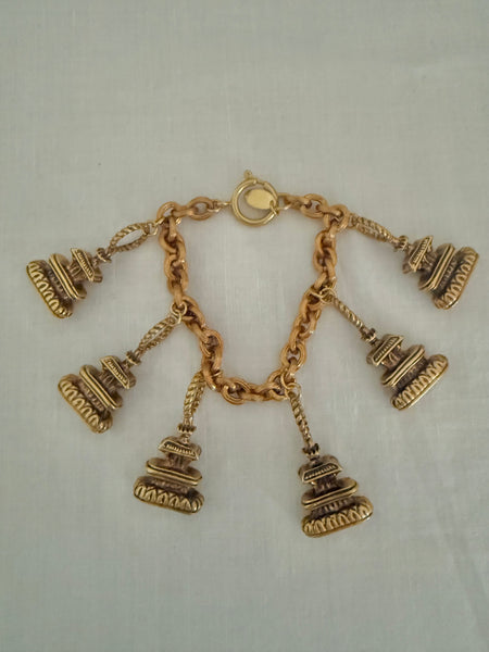 Chanel Pagoda Charm Bracelet