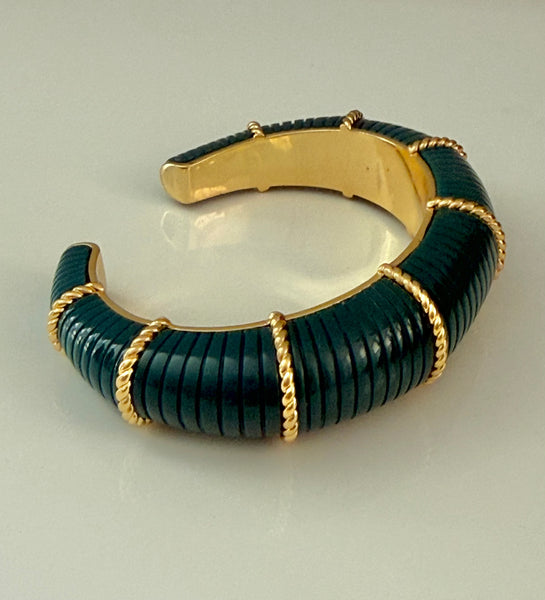 J Crew Teal Cuff Bracelet
