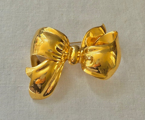 Monet Large Bow Brooch