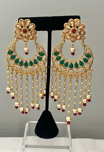 Large Chandelier Post Earrings