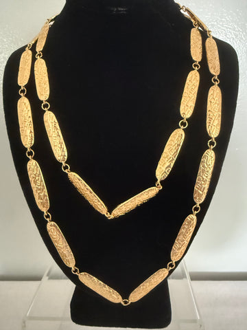 Chanel Logo Link Necklace