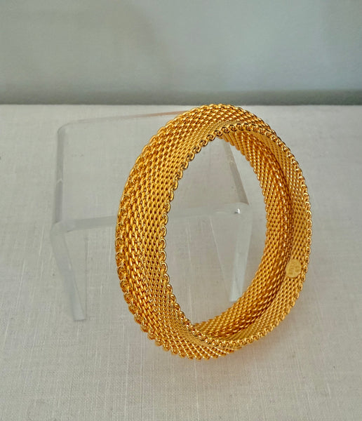 Mesh Bangle Bracelet