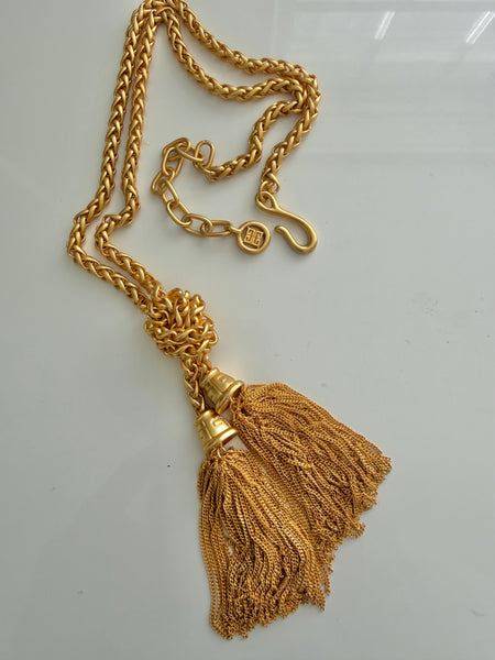 Reserved: Givenchy Tassel Necklace