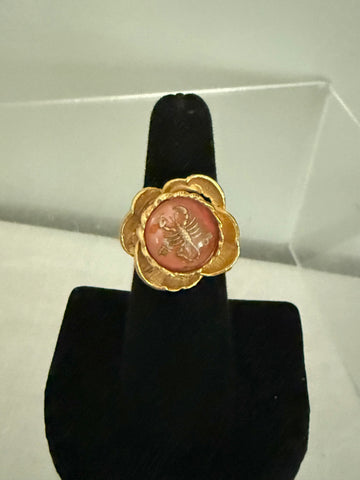 Scorpio Adjustable Zodiac Ring