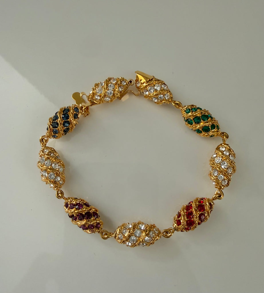 JBK Rhinestone Link Bracelet