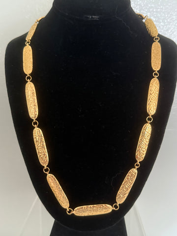 Chanel Logo Link Necklace