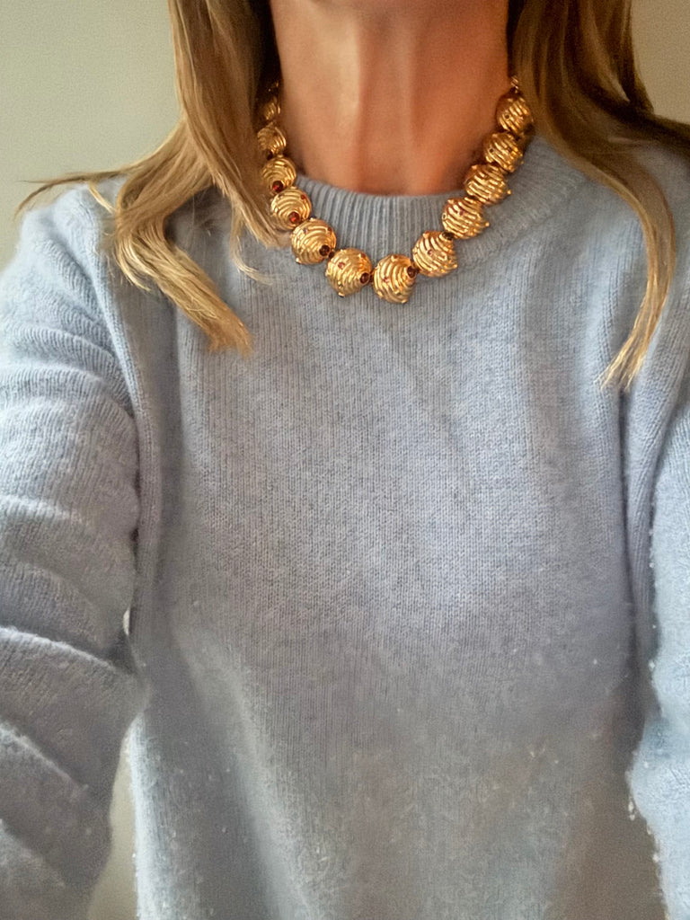 Reserved: Judith Lieber Shell Necklace