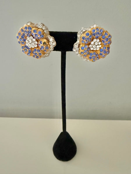 JBK Rhinestone Flower