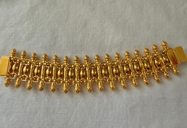 Fendi Gold Link Bracelet