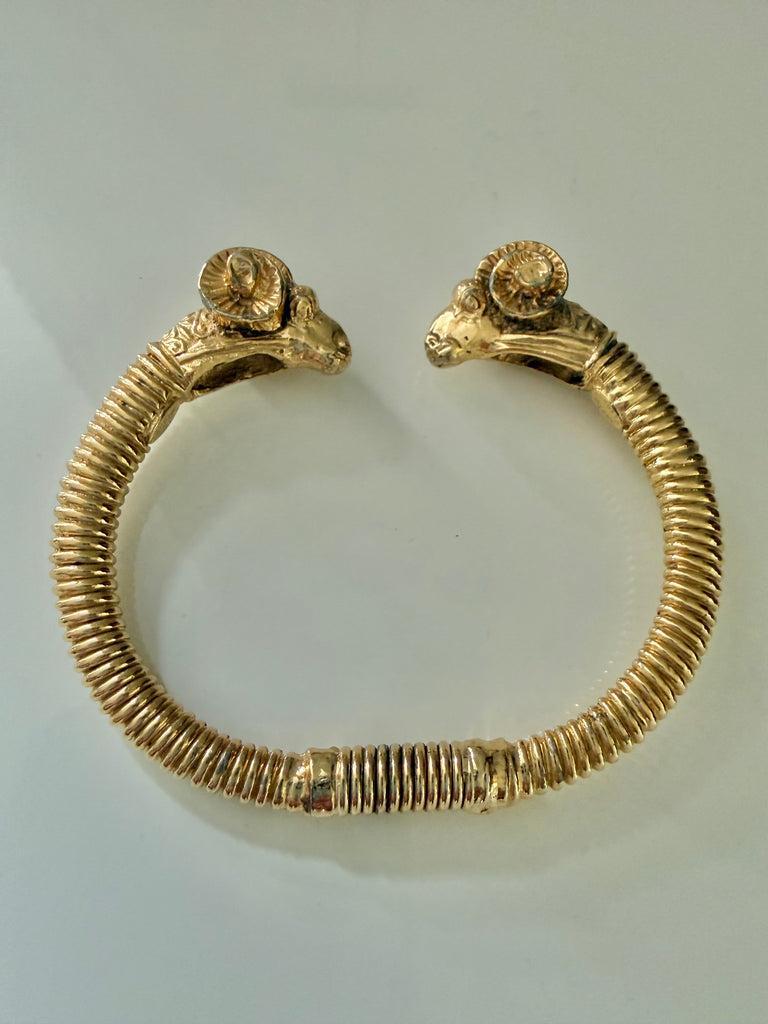 Reserved: Kenneth Lane Ram Bracelet
