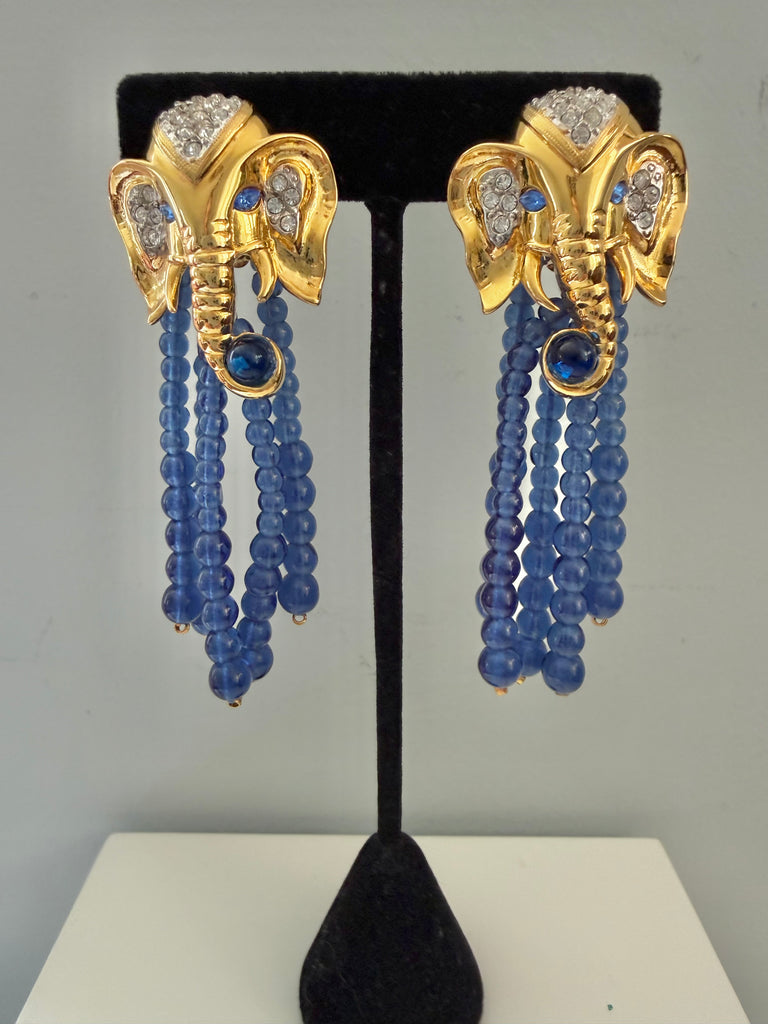 Reserved: Elephant Earrings