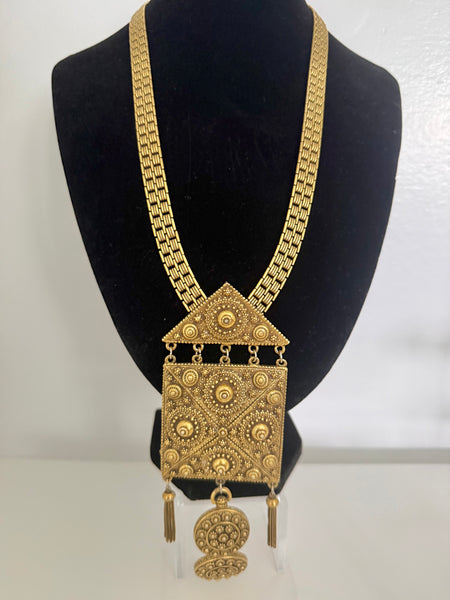 Goldette Etruscan Necklace
