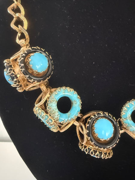 Henkel & Grosse for Dior Unsigned 1960s Necklace