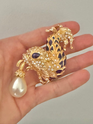 Berebi Limited Edition Fish Brooch