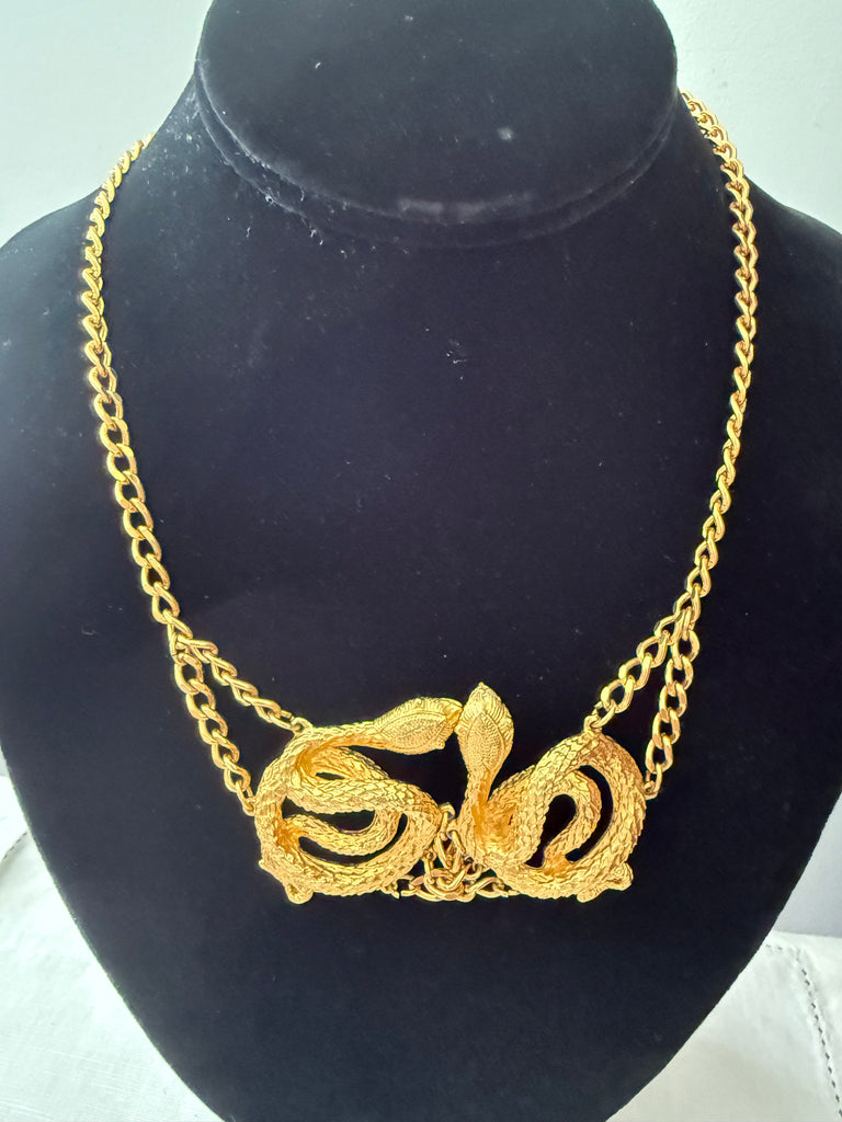 Accessocraft Double Snake Necklace