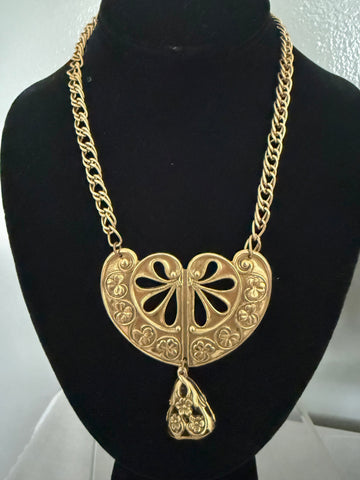 Etruscan Fob Necklace