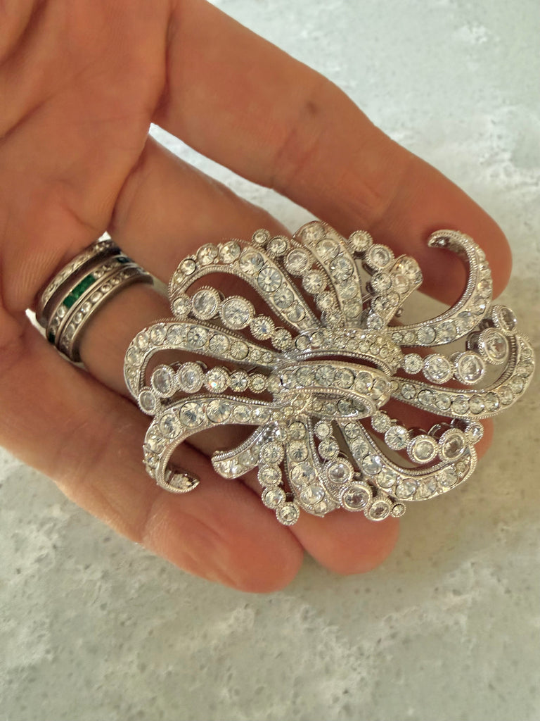 Rhinestone Brooch