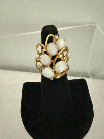 Webbed Opal Ring Size 5.5