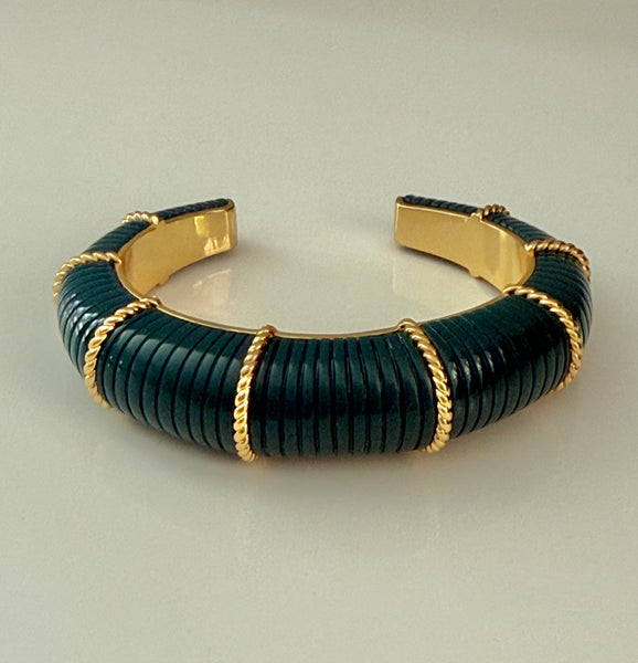 J Crew Teal Cuff Bracelet