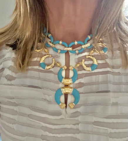 Turquoise Naja Necklace