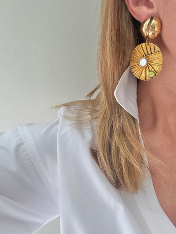 Isaky Paris Clip On Earrings