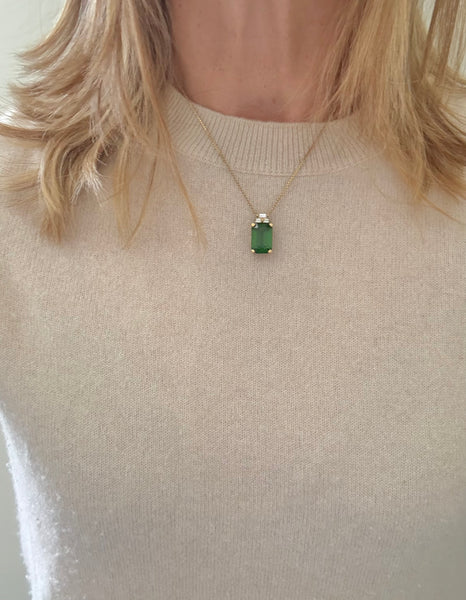 Dior Emerald Necklace