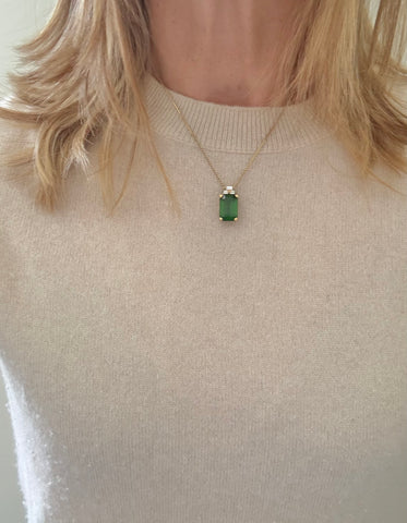 Dior Emerald Necklace