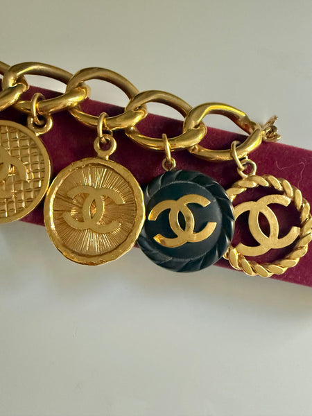 Iconic Chanel Charm Bracelet
