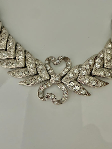 YSL Pavé Bow Bracelet