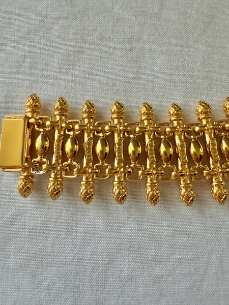 Fendi Gold Link Bracelet