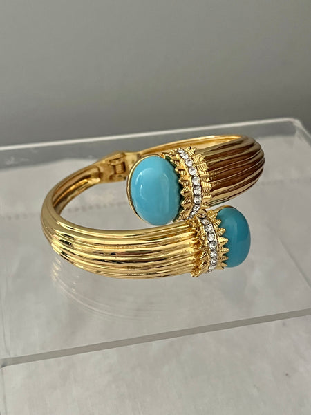 Turquoise Bypass Bracelet