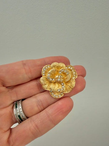 Dior Petite Flower Brooch
