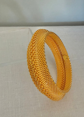 Mesh Bangle Bracelet