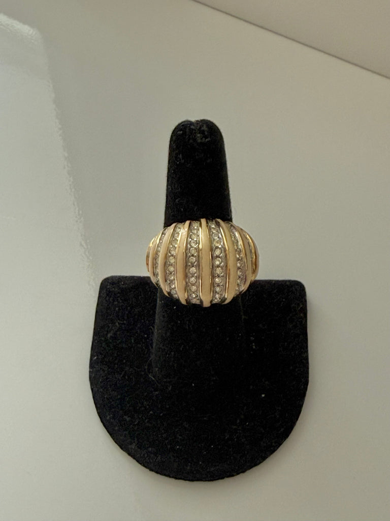 Reserved: Enamel Dome Ring