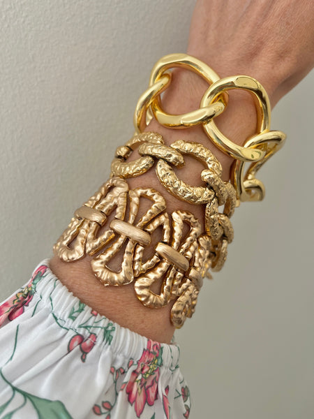 Geometric Link Bracelet