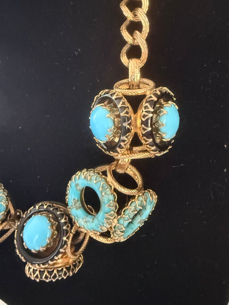 Henkel & Grosse for Dior Unsigned 1960s Necklace