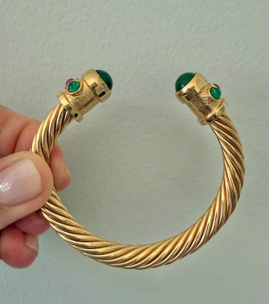 Reserved: Cable Bracelet