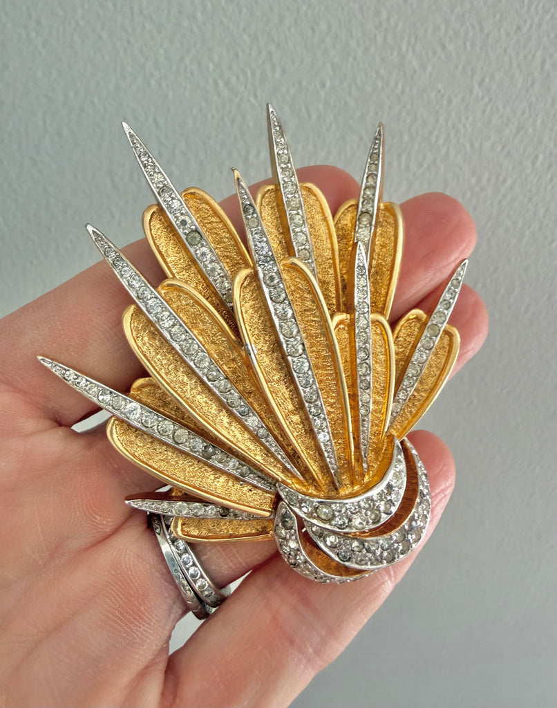 Jomaz Rhinestone Brooch