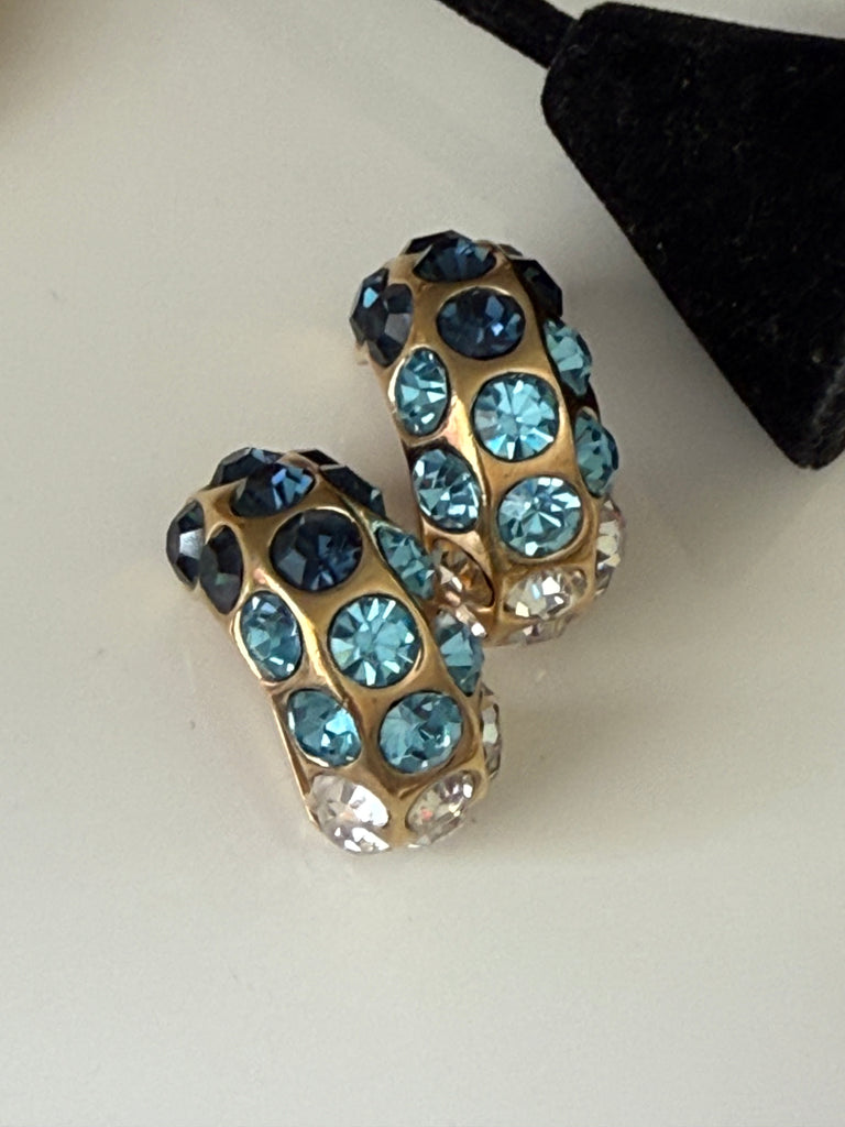 Reserved: Dior Clip On Earrings