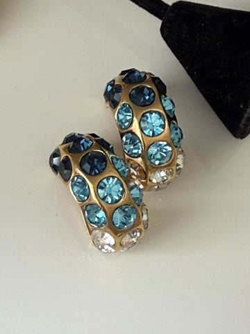 Reserved: Dior Clip On Earrings