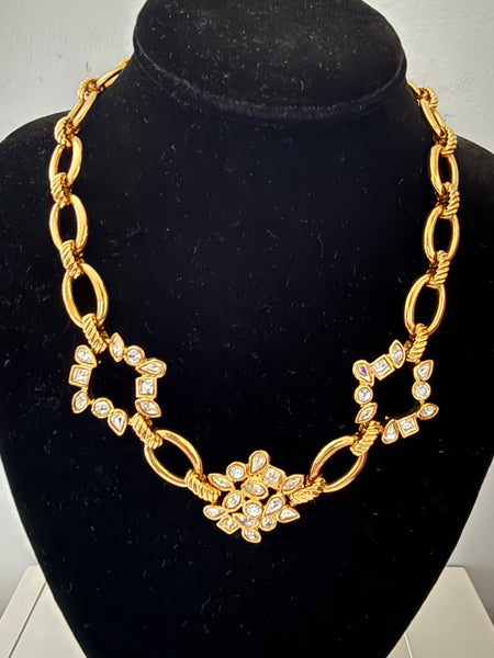 YSL Crystal Necklace
