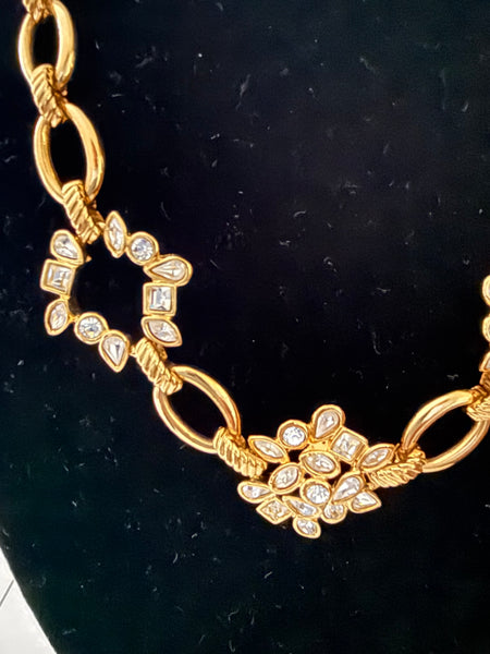YSL Crystal Necklace