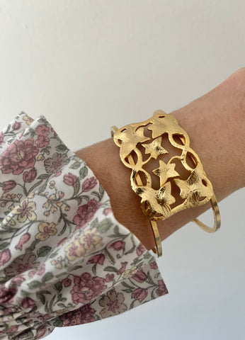 Leaf Cuff Bracelet