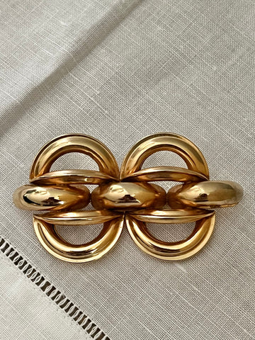Gold Filled Knot Brooch