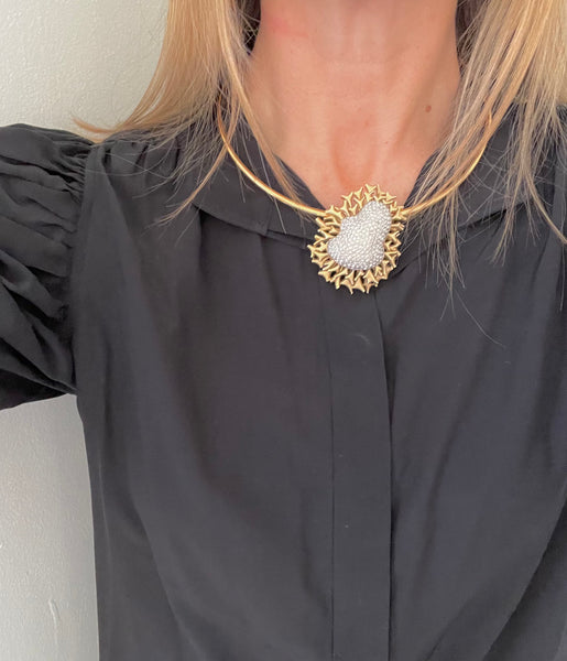 Jomaz Brooch/Choker