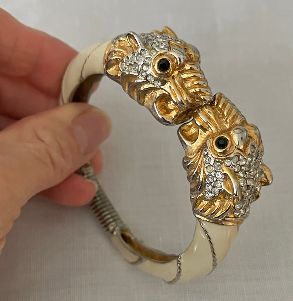 Donald Stannard Lion Clamper Bracelet