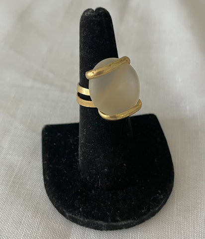 Wrapped Modernist Ring Size 7