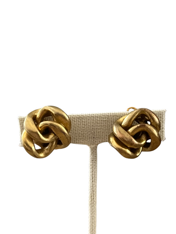 Chanel Knot Earrings