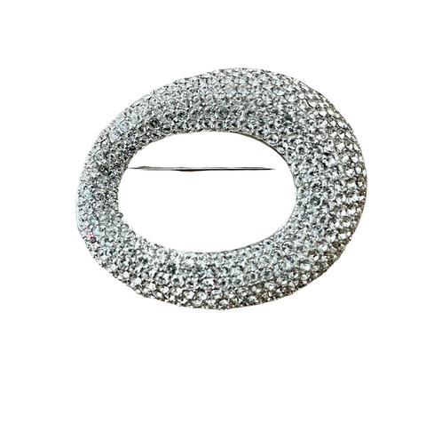 Ciner Rhinestone Brooch